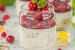 Cidoniju, gaišā greipfrūta un ingvera jogurta PANNA COTA