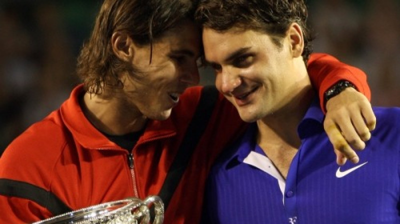 Rafaels Nadals un Rodžers Federers
Foto: AP