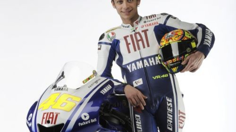 Rosi pie jaunā ''YZR-M1'' modeļa
Foto: AFP