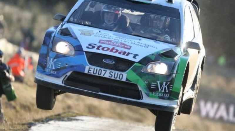 Valentīno Rossi šī gada Velsas rallijā
Foto: www.worldrallypics.com