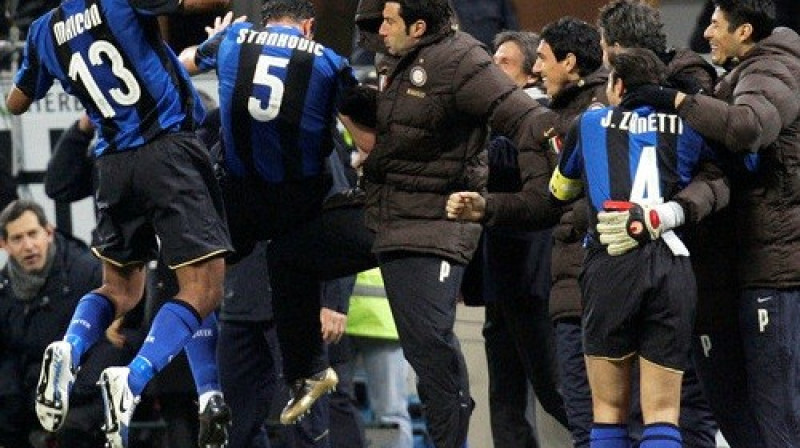 "Inter" prieki
Foto: AP
