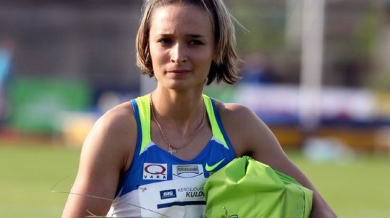 Ksenija Balta laboja Igaunijas rekordu tālumā - 6.75m
Foto: Scanpix