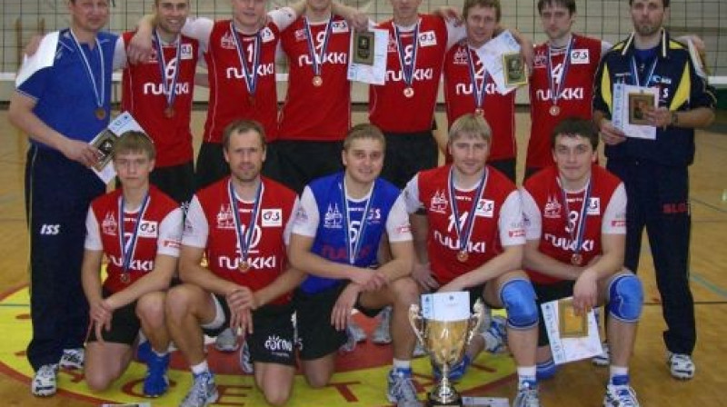 "Parnu" VK volejbolisti
Foto: www.volley.ee