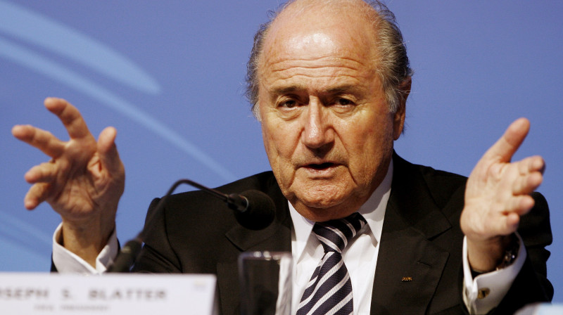 FIFA prezidents Zeps Blaters
Foto: AP/Scanpix