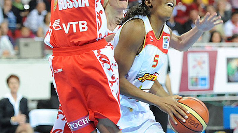 Cindy Lima Eiropas čempionātā Rīgā
Foto: EuroBasketWomen2009.com