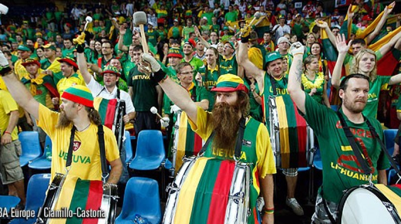 Lietuvas fani
Foto: EuroBasket2009.org