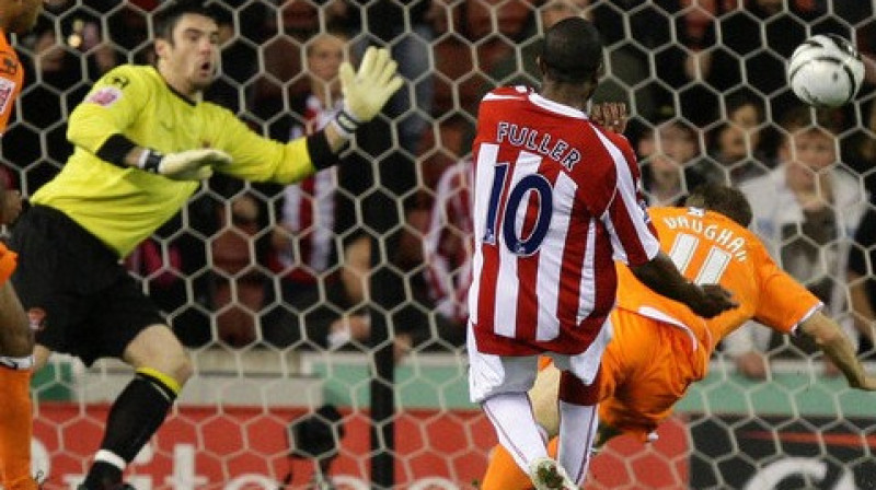 "Stoke City" panāk 3:2
Foto: PA Wire