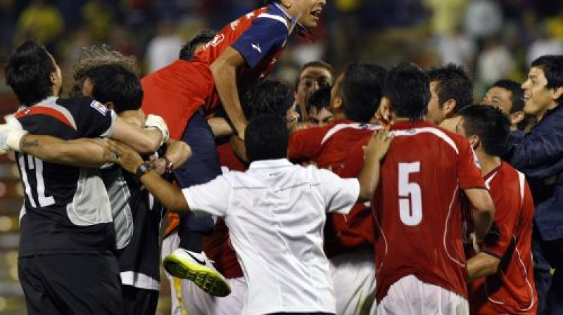 Čīles futbolisti
Foto: AP