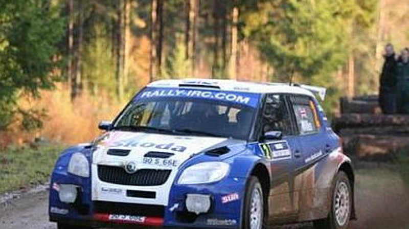 Ar šādu automašīnu šogad brauks Gajs Vilkss
Foto: www.rallybuzz.com