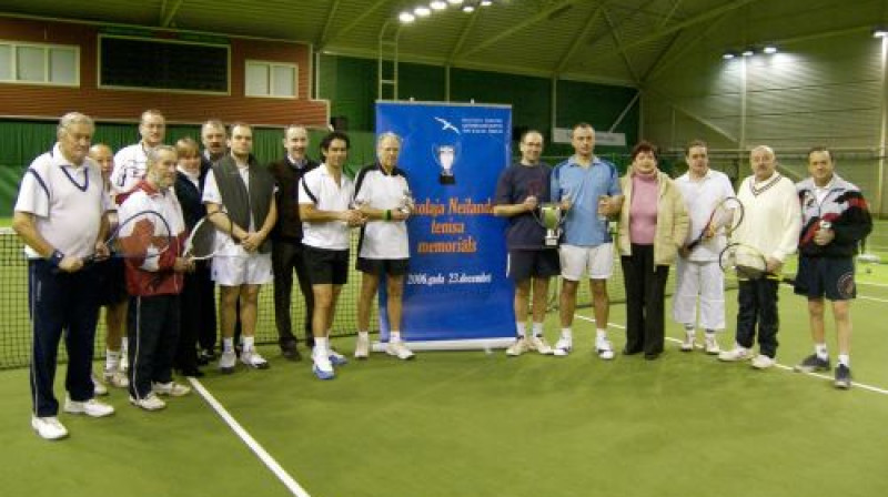 "Neilanda Memoriāls" tenisā 20. decembrī Jelgavā 
Organizatoru foto