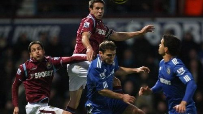 ''West Ham'' - ''Chelsea'' spēles epizode
Foto: EMPIC Sports