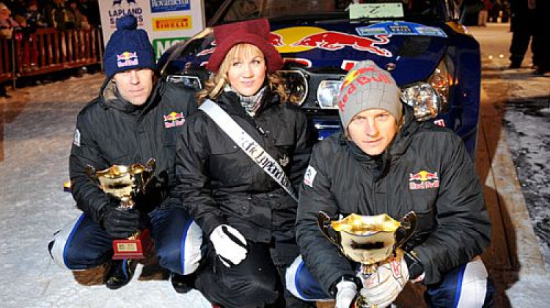 Kimi Raikonens izcīnīja otro vietu A18 klasē
Foto: www.rallybuzz.com