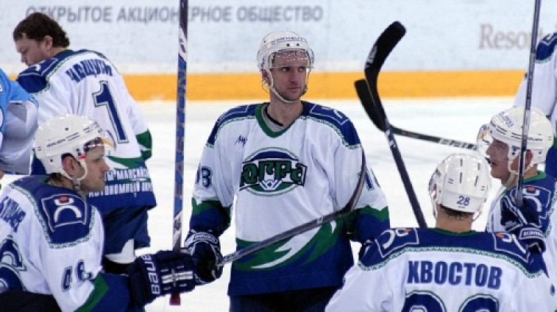 "Jugra" hokejisti
Foto: www.ugra-hc.ru