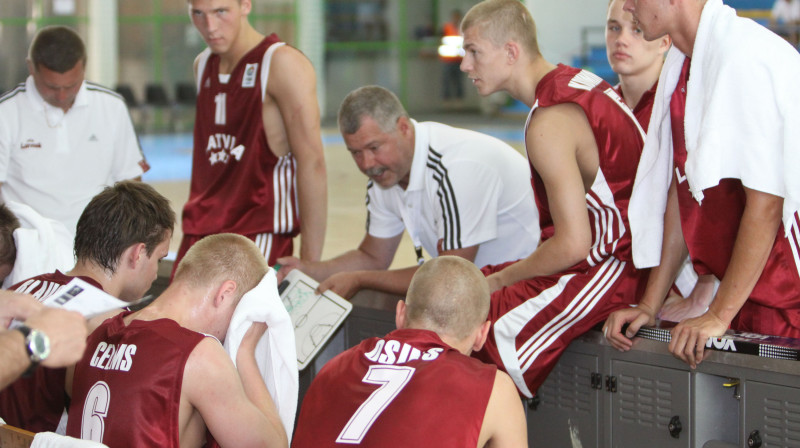 Latvijas U-20 izlase 
Foto: FIBA Europe