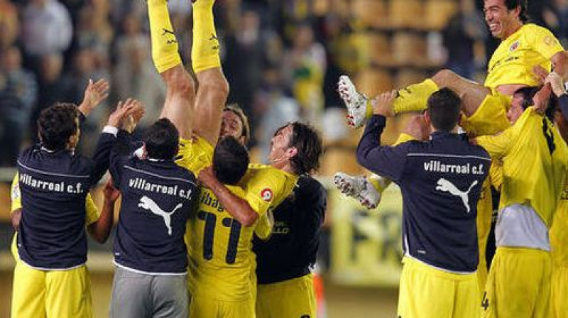 ''Villarreal'' futbolisti
Foto: AFP/Scanpix