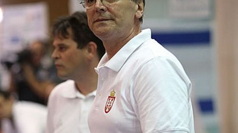 Serbijas izlases treneris Miodrags Veskovičs
Foto: FIBA Europe