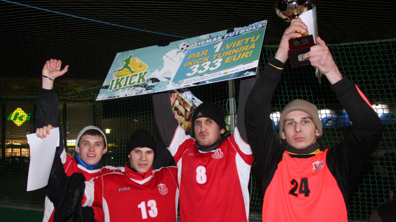 "Ikick" ziemas futbola čempionvienība LSPA
Foto: Renārs Buivids