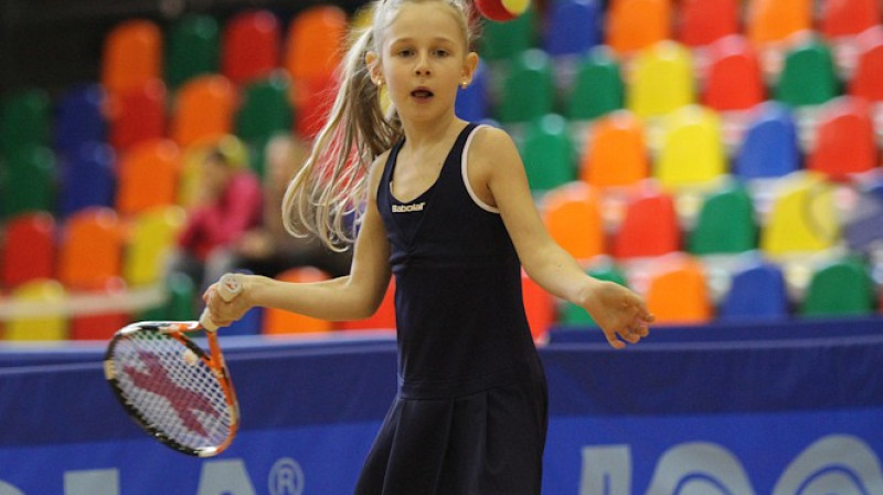 Šādas sacensības Liepājas Olimpiskajā centrā notika pirmo reizi un tās organizēja Liepājas Tenisa Sporta skola sadarbība ar „Liepājas Olimpiskais centrs”. Foto: Mārtiņš Sīlis