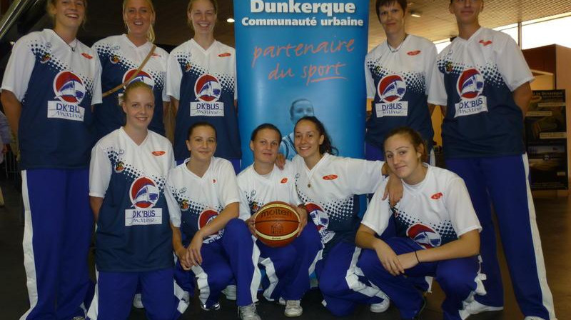 Daces Brumermanes pārstāvētā "Dunkerque Malo"
Foto: www.ffbb.com