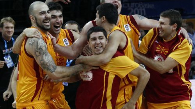Maķedonijas prieks
Foto: Reuters/Scanpix