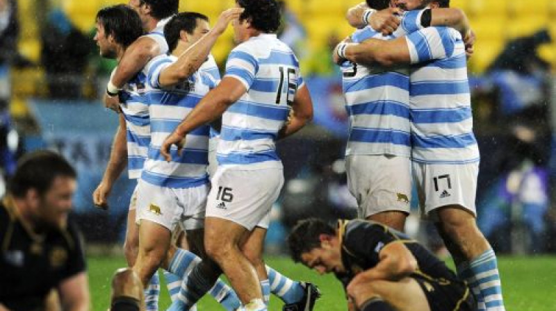 Argentīnas regbisti līksmo
Foto: Reuters/Scanpix
