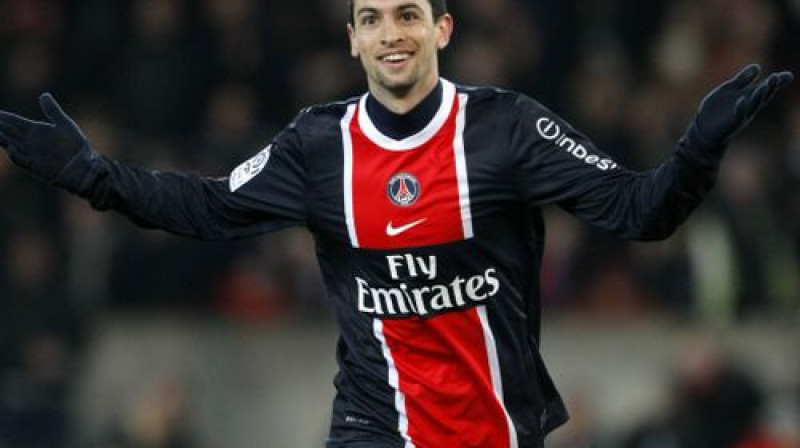 PSG un visa Francijas čempionāta rekordpirkums Havjers Pastore
Foto: AP/Scanpix