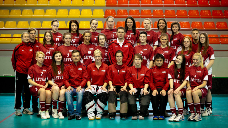 Latvijas junioru izlase
Foto: floorball.lv