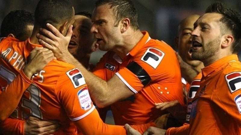 "Blackpool" futbolisti
Foto: PA Wire/Press/Scanpix