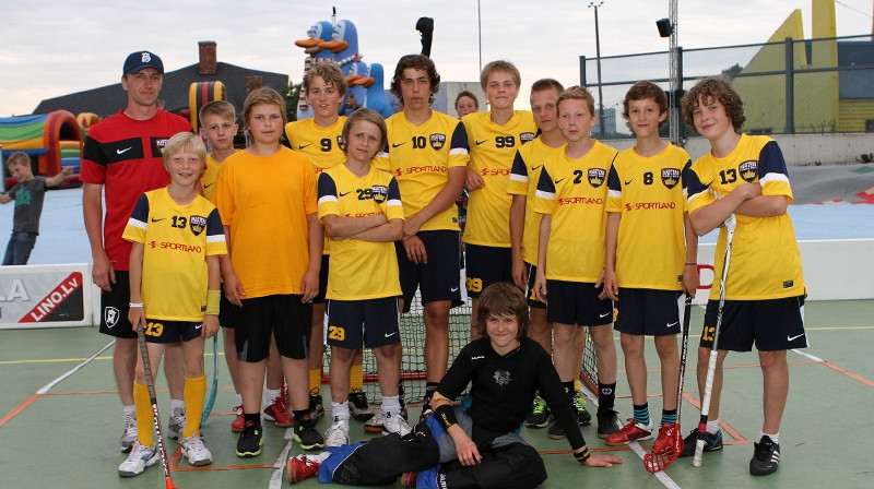 "FS Masters" U-13 vecuma grupas komanda
Foto: Ritvars Raits