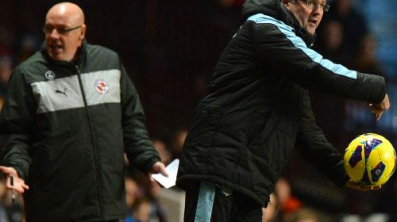 "Reading" un "Aston Villa" treneri - Braiens Makdermots un Skots Lamberts
Foto: AFP/Scanpix