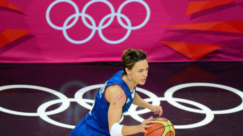 Selīna Dimerka olimpiskajās spēlēs 2012
Foto: AFP / Scanpix