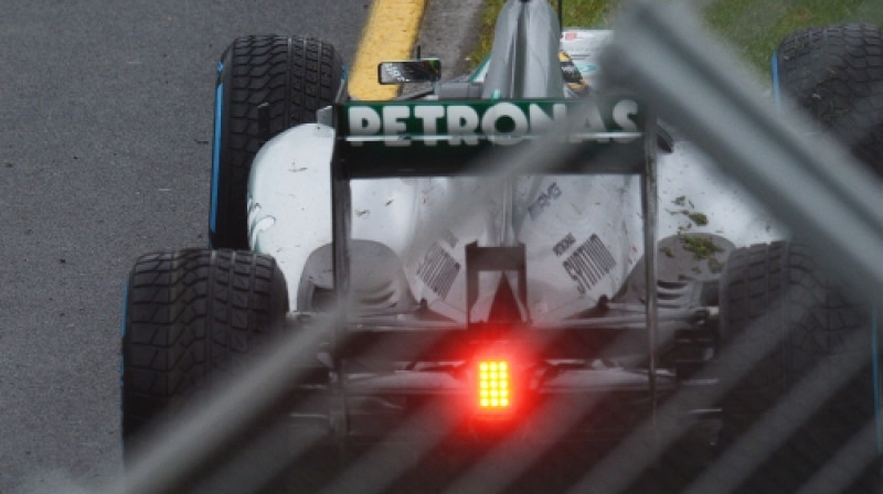 "Mercedes" komandas F1 auto
Foto: AFP/Scanpix