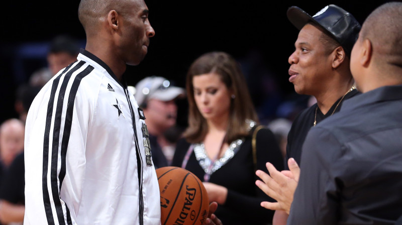 Kobe Braients un "Jay-Z" 
Foto: AFP/Scanpix