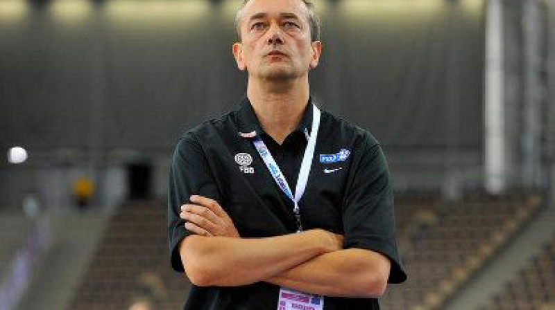 Francijas valstsvienības galvenais treneris Pjērs Vensāns (Pierre Vincent)
Foto: www.basketfrance.com