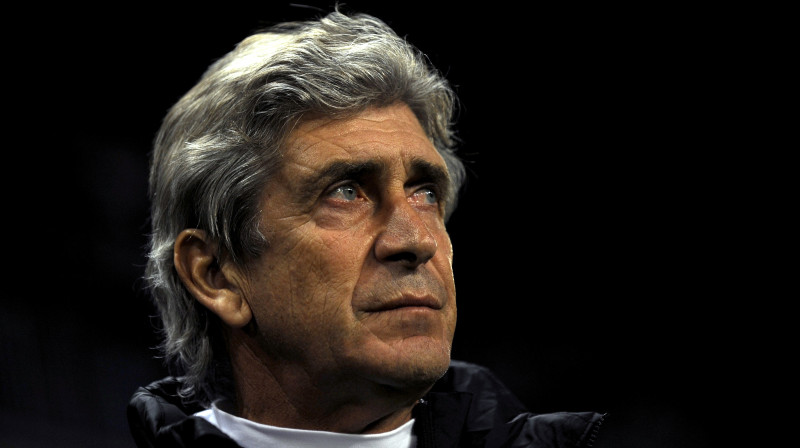 "City" galvenais treneris Manuels Pelegrīni 
Foto: AFP/Scanpix