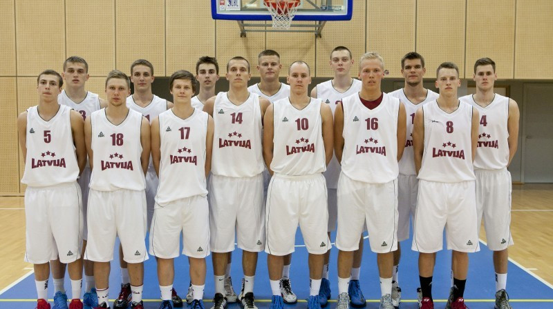 Latvijas U20 izlase
Foto : www.basket.lv