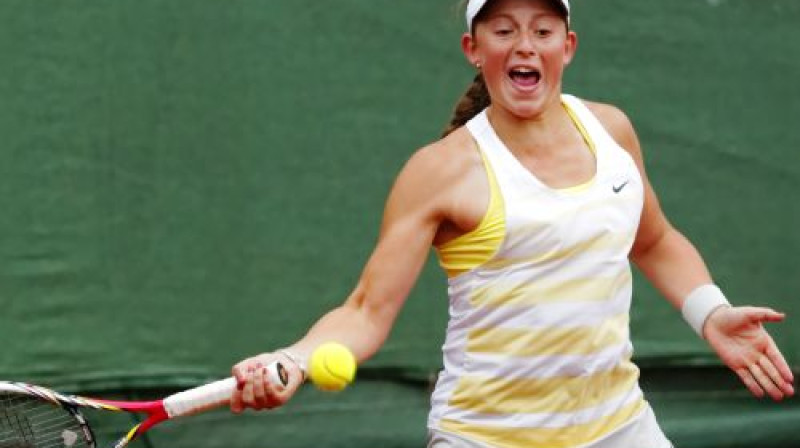 Aļona Ostapenko 
Foto: Ričards van Lons