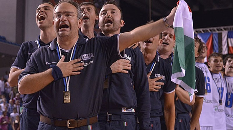 Stefano "Pino" Sakripanti priekšplānā
Foto: fibaeurope.com