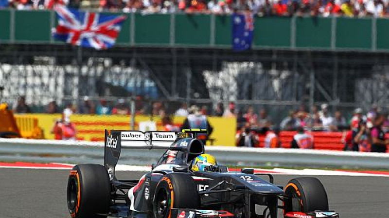 "Sauber" komandas F1 auto
Foto: Digitale/Scanpix