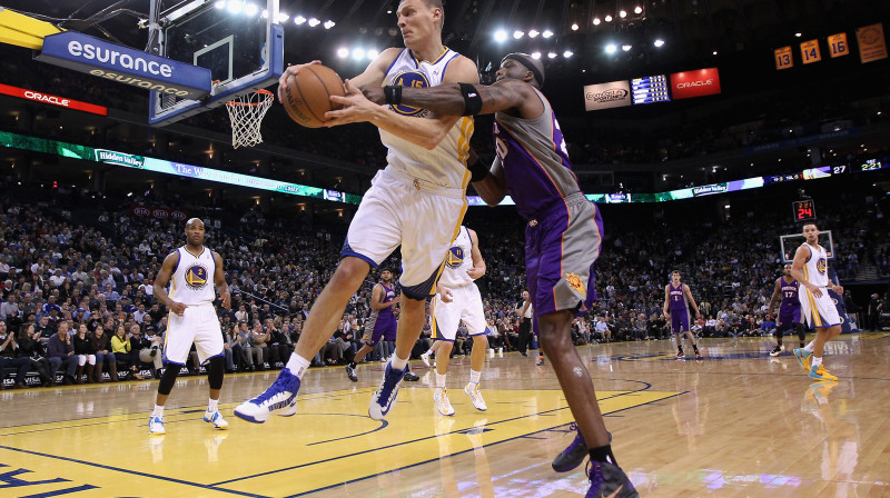 Andris Biedriņš 
Foto: AFP/Scanpix