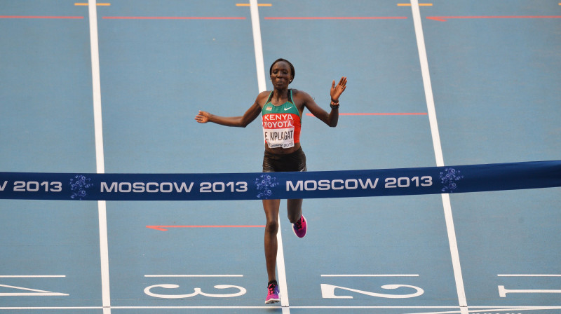 Edna Kiplagata finišē Maskavā 
Foto: AFP/Scanpix