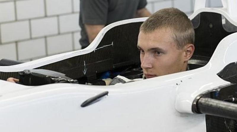 Sirotkins piemēra F1 sēdekli
Foto: sauberf1team.com