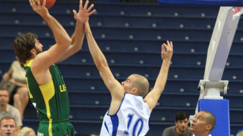 Lins Kleiza pret Somiju
Foto: AFP/Scanpix