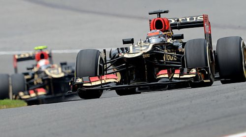 "Lotus" komandas formulas
Foto: AFP/Scanpix