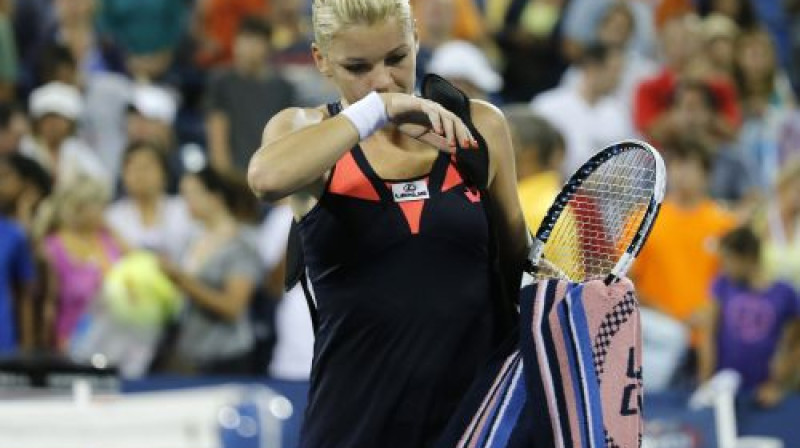 Agņeška Radvaņska joprojām "US Open" nav tikusi tālāk par 4. kārtu
Foto: Reuters/Scanpix