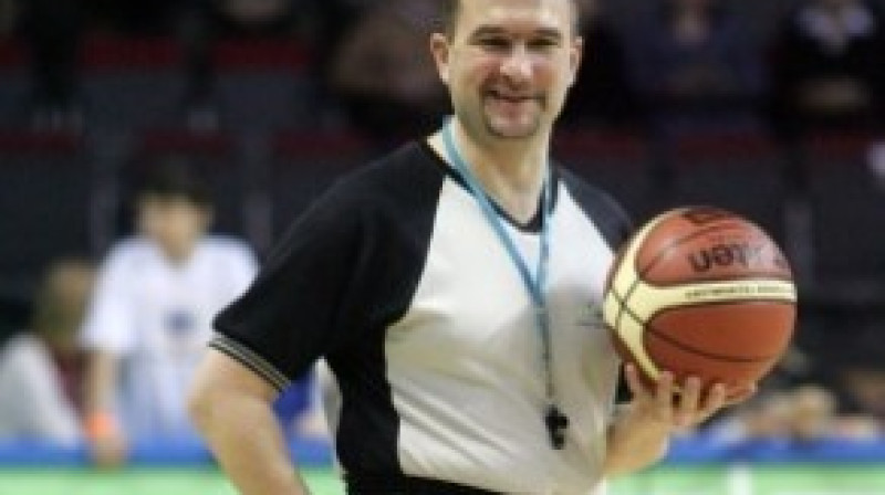 Juris Kokainis: trešais starts Eiropas vīriešu čempionāta finālturnīrā.
Foto: basket.lv