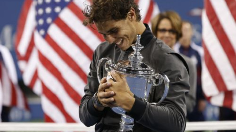 Rafaels Nadals - divkārtējs "US Open" čempions
Foto: Reuters/Scanpix