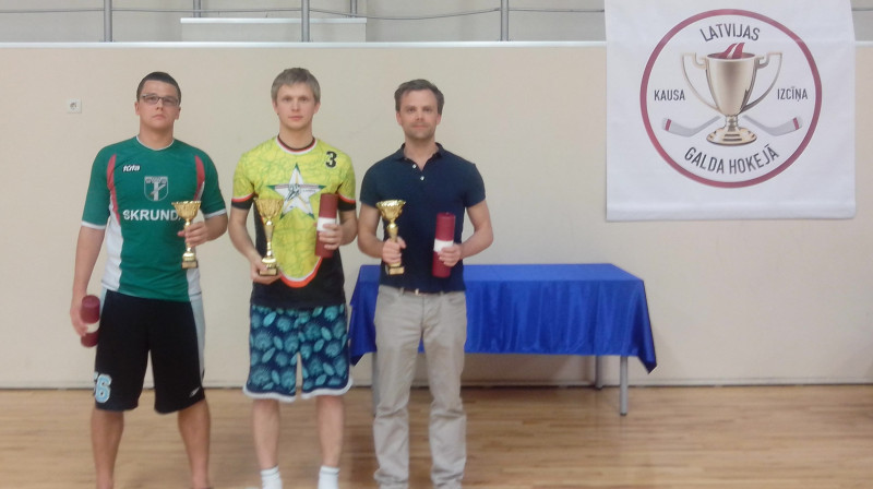 Latvijas kausa TOP 3
No kreisās - Edgars Mucenieks, Atis Sīlis, Carl Bindekrans
Foto: Artūrs Verčins (Rīga)