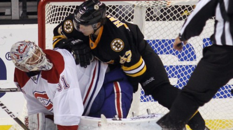 Zaks Hemils vēl "Bruins" kreklā
Foto: AFP/Scanpix