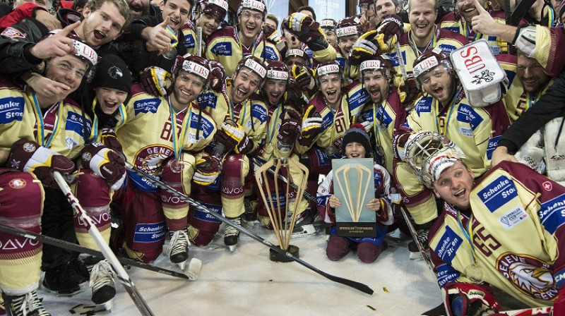 "Servette" pirmo reizi triumfēja Špenglera kausa izcīņā
Foto: AP/Scanpix